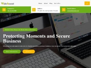 WebBoost fse block WordPress Theme