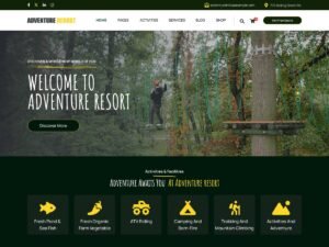 Free Adventure Resort  WordPress Theme