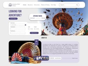 Amusement Park entertainment family WordPress Theme