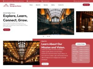 Author Book Writer writers authors WordPress Theme