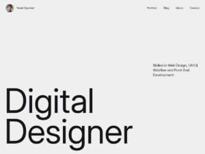Avi portfolio designers WordPress Theme