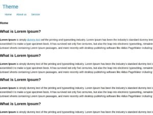 Free BlogSimplicity  WordPress Theme