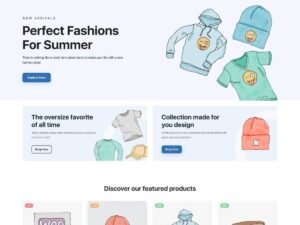 Brandy products ecommerce WordPress Theme