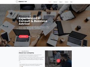 Business Company Elementor businesss store WordPress Theme