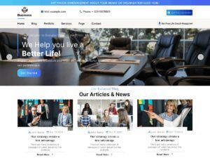 Business Development Coaching coaches design WordPress Theme