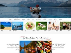 Free Capture Blog  WordPress Theme