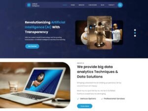 Classic Artificial Intelligence ai businesses WordPress Theme