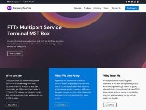 Free CompanyOneFree  WordPress Theme