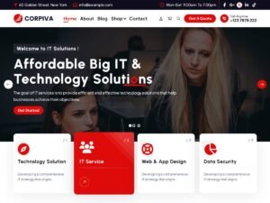 Corpiva it business WordPress Theme