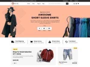 Designer Boutique Shop fashion boutiques WordPress Theme