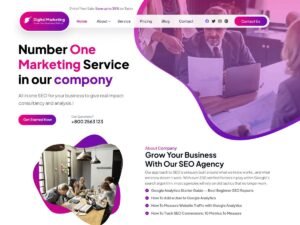 Digital Advertising Agency marketing agencies WordPress Theme