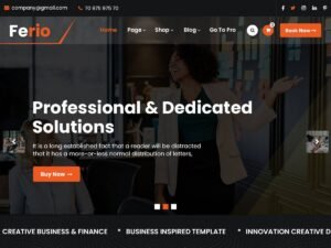 Ferio lots features WordPress Theme
