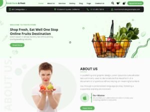 Fruits Farming fruit practices WordPress Theme