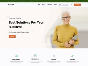 Gutenify Starter website plugin WordPress Theme