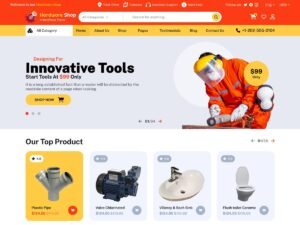 Hardware Tools Store design tool WordPress Theme