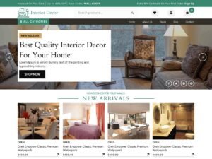 Interior Designer Studio design services WordPress Theme