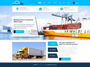 Movers Agency relocation features WordPress Theme