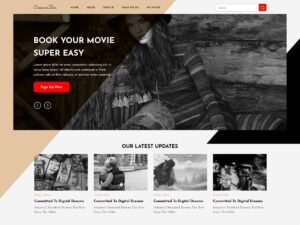 Movie Review Blog reviews film WordPress Theme