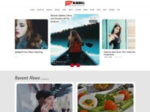 New BlogBell choice functionality WordPress Theme