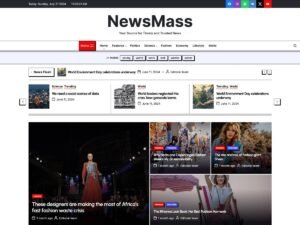 NewsMass news portals WordPress Theme
