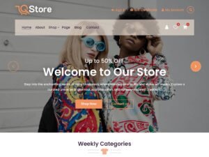 Qstore woocommerce perfect WordPress Theme