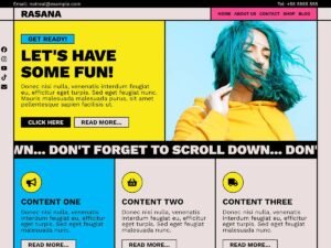 Rasana portfolio business WordPress Theme