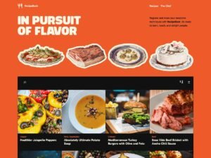 RecipeBook content creators WordPress Theme