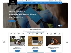 Reseller Store customers products WordPress Theme