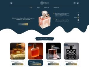 The Perfume Shop design businesses WordPress Theme