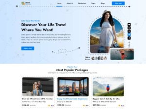 Free Travel Booking Solutions  WordPress Theme