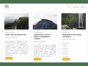 Travel Mania focus passion WordPress Theme