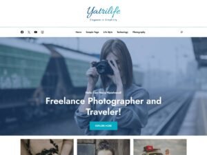 Yatrilife fotawp blog WordPress Theme