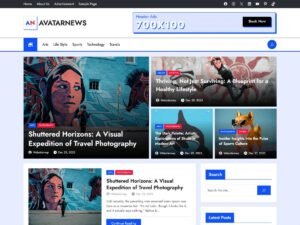 Free AvatarNews WordPress Theme