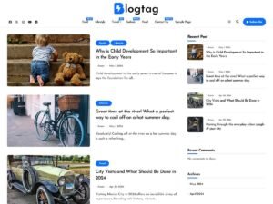 Free Blogtag WordPress Theme
