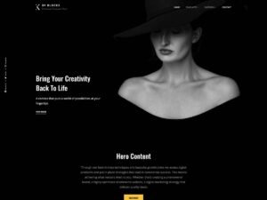 Free Bold Photography Blocks WordPress Theme