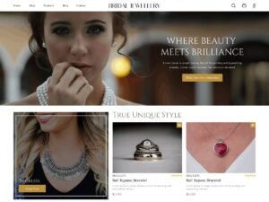 Free Bridal Jewelry Store WordPress Theme