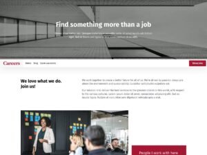 Free Careers WordPress Theme