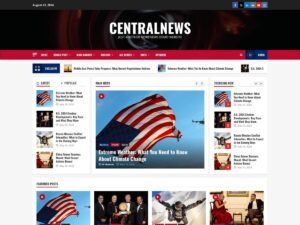 Free CentralNews WordPress Theme