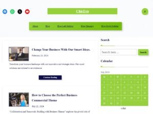 Free ChicEra WordPress Theme