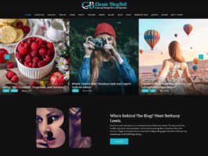 Free Classic BlogBell WordPress Theme