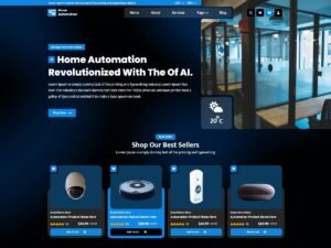 Free Commercial Automation Services WordPress Theme