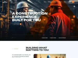 Free ConstructionPro Lite WordPress Theme