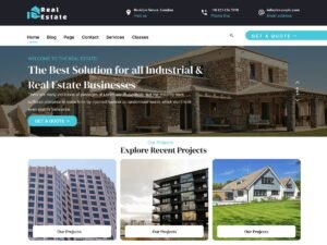 Free Estate Rental Listings WordPress Theme
