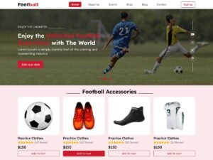 Free Expert Sports Coach WordPress Theme