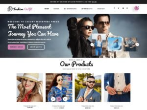 Free Fashion Outfit WordPress Theme
