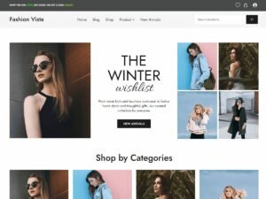 Free Fashion Vista WordPress Theme