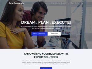 Free Fota Corporate WordPress Theme