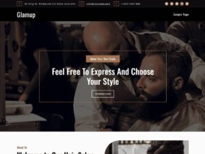 Free Glamup WordPress Theme