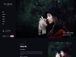 Free Gutenify Biography WordPress Theme