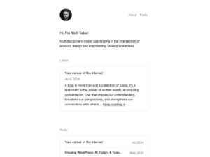 Free Kanso WordPress Theme